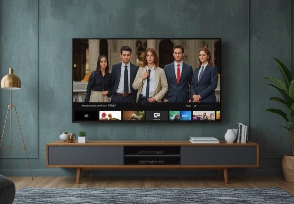 Lucid_Realism_Gambar_realistis_dari__Evolusi_Hiburan_Dari_TV_K_0